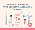 Amígdalas y Adenoides - Libro de Preparación Prequirúrgica