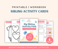 Big Sibling Activity Pack | Feelings, Letters & Bonding Activities | Instant Download Printable