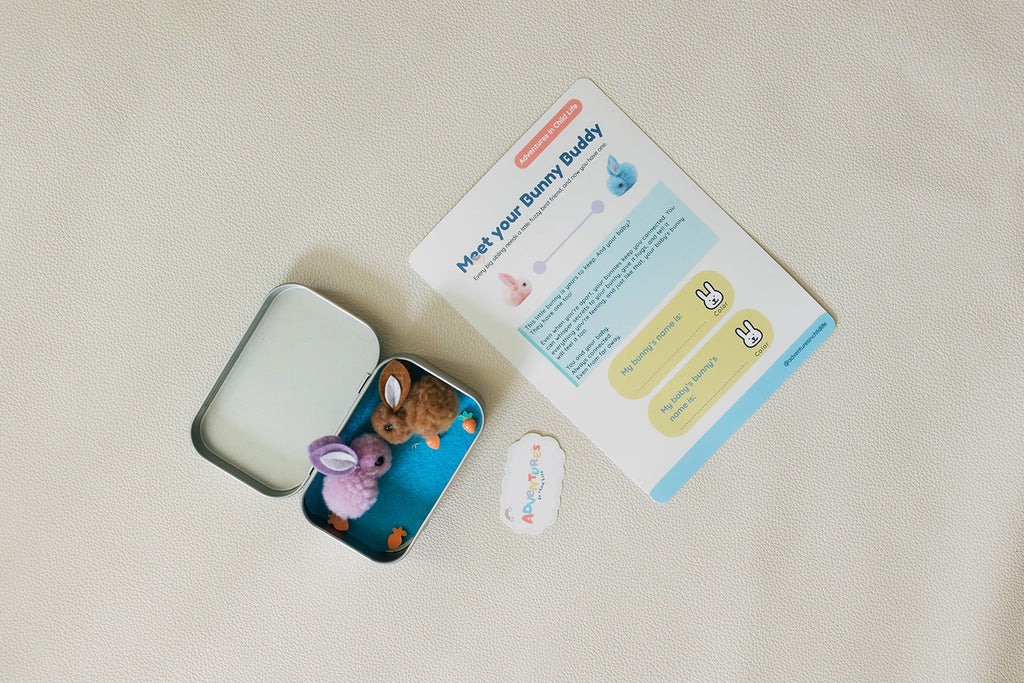 NICU Sibling Connection Activity | Set for Big Siblings | NICU Bonding Gift | Hospital Separation Comfort
