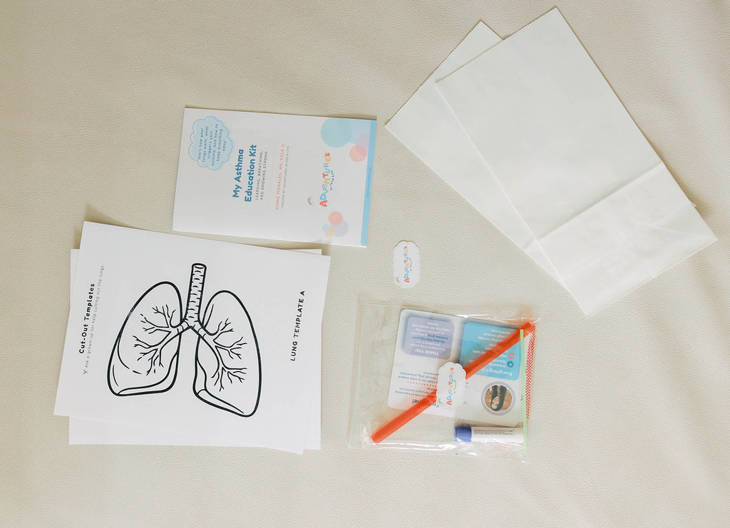 My Asthma Education Kit for Kids | Hands-On Lung Activity | Learn Asthma Triggers | Child Life Specialist Created
