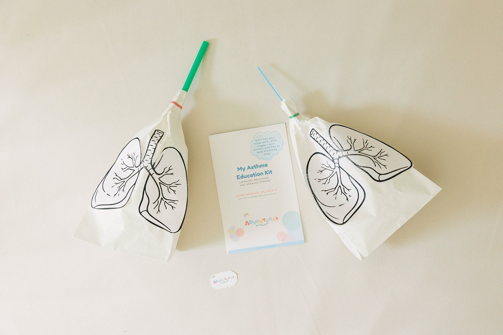 My Asthma Education Kit for Kids | Hands-On Lung Activity | Learn Asthma Triggers | Child Life Specialist Created
