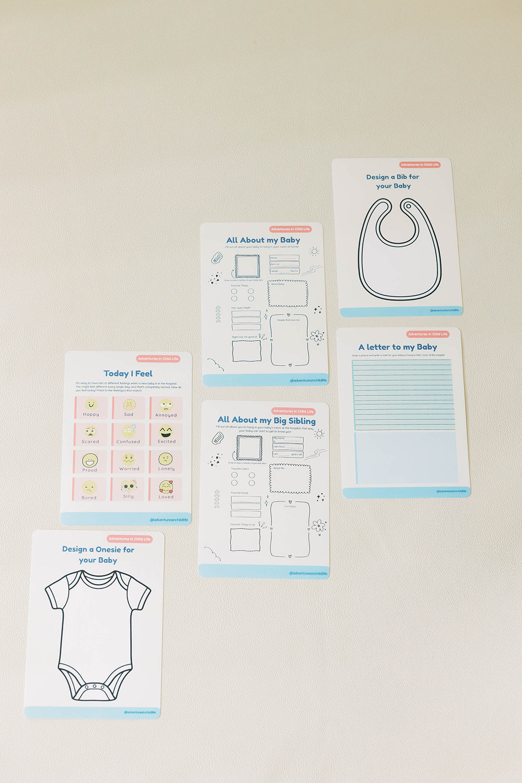 Big Sibling Activity Pack | Feelings, Letters & Bonding Activities | Instant Download Printable