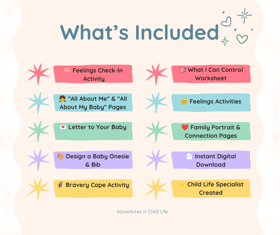 Big Sibling Activity Pack | Feelings, Letters & Bonding Activities | Instant Download Printable