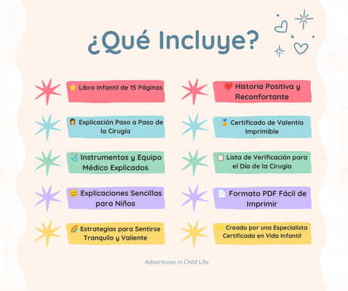 Amígdalas y Adenoides - Libro de Preparación Prequirúrgica