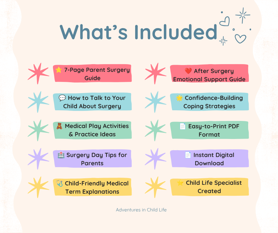 Helping your child prepare for surgery