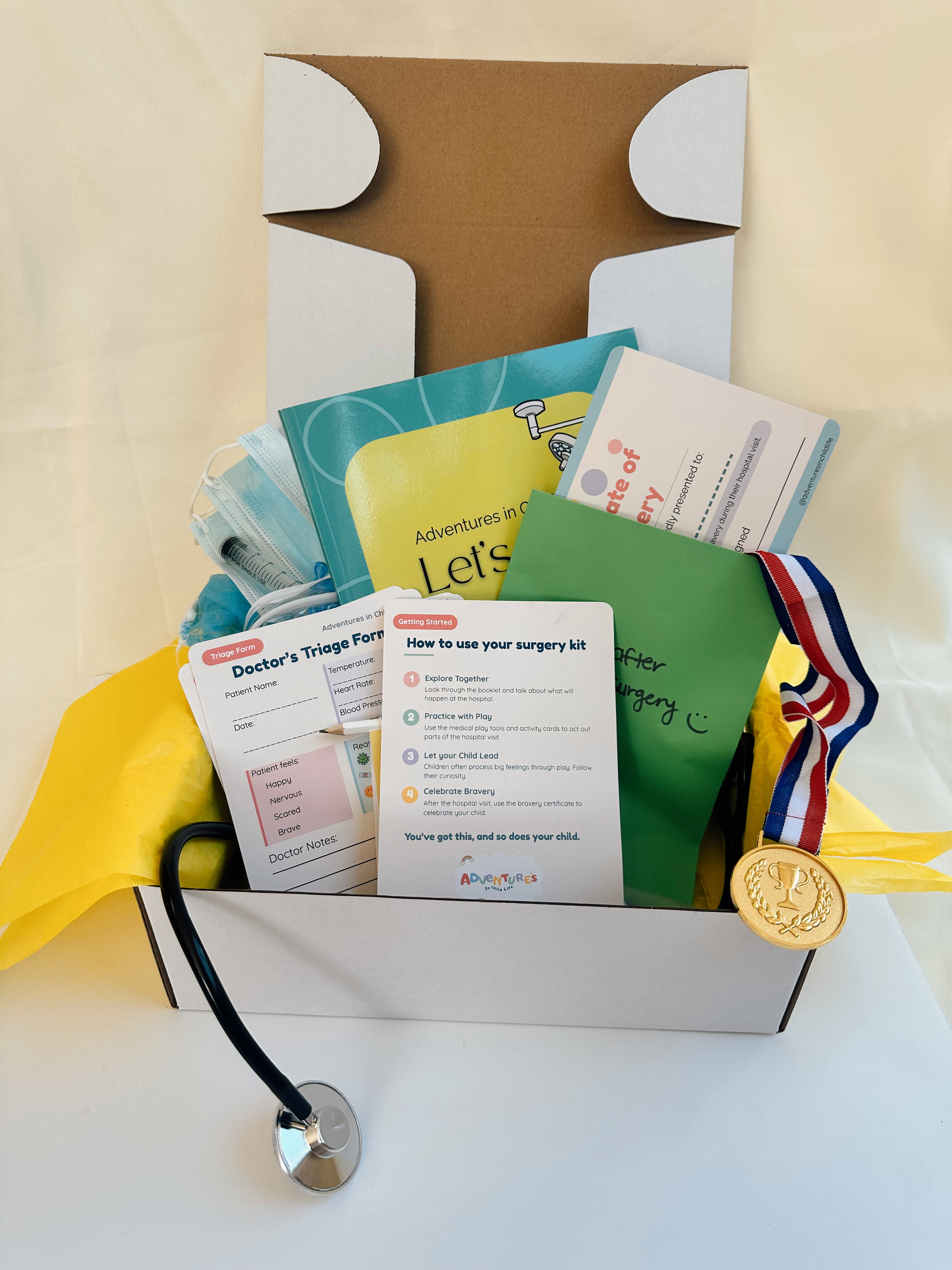 Surgery Prep Kit for Kids | Medical Play Kit