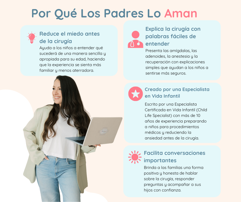 Amígdalas y Adenoides - Libro de Preparación Prequirúrgica